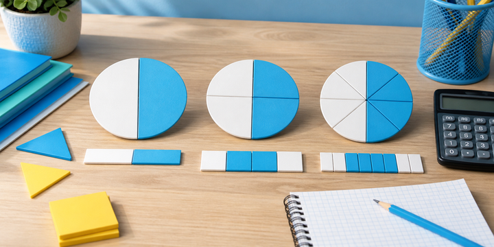 Equivalent Fractions Guide illustration