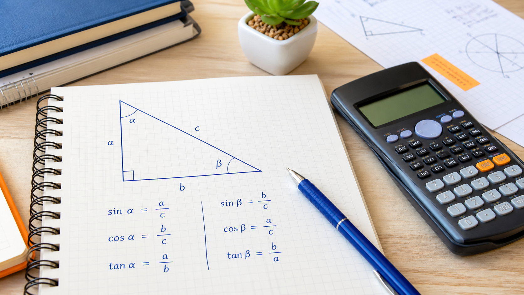 How to Use a Scientific Calculator for Trigonometry illustration